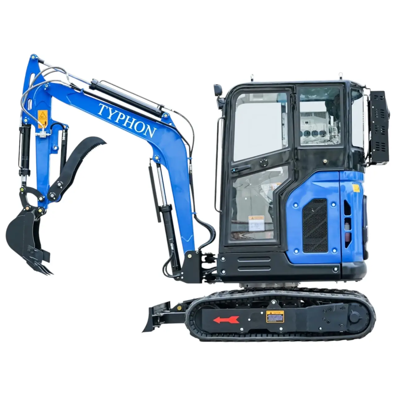 TYPHON TERROR X2 Mini Excavator 2.7 Ton EPA Diesel Kubota V1505 Engine USA