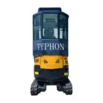 TYPHON TERROR XVIII Prestige 2 Ton Mini Excavator KUBOTA Diesel Engine USA