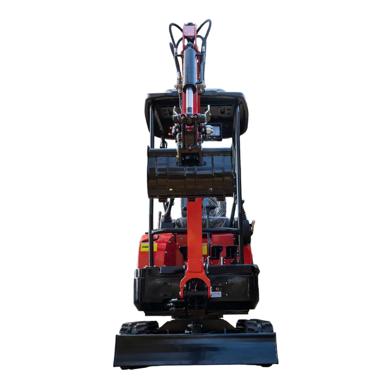 New 4,000 lb TYPHON Lux Mini Excavator Rubber Track with Kubota Diesel Engine USA