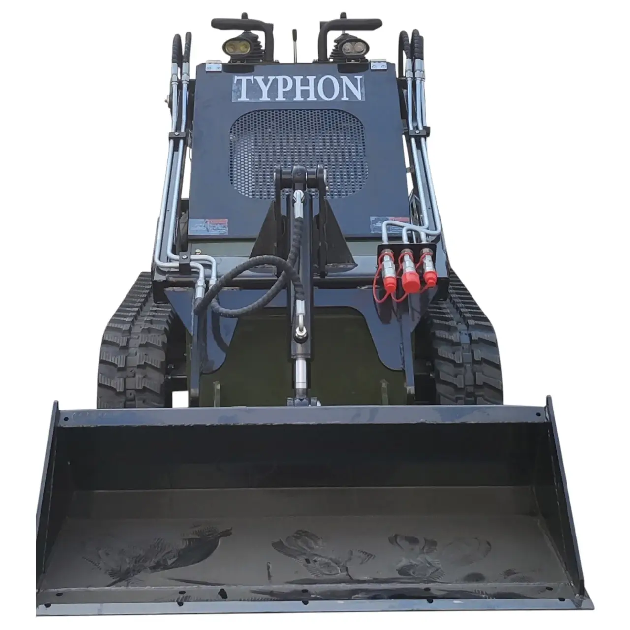 Skid-Steer Loader Tracked 22.1 HP Honda EPA Gasoline Engine for Gardens, Farming