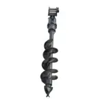 Auger Attachment 7.9in Auger Bit Earth Drilling USA for TERROR XXV and other 2.1-3 Ton Mini Excavators