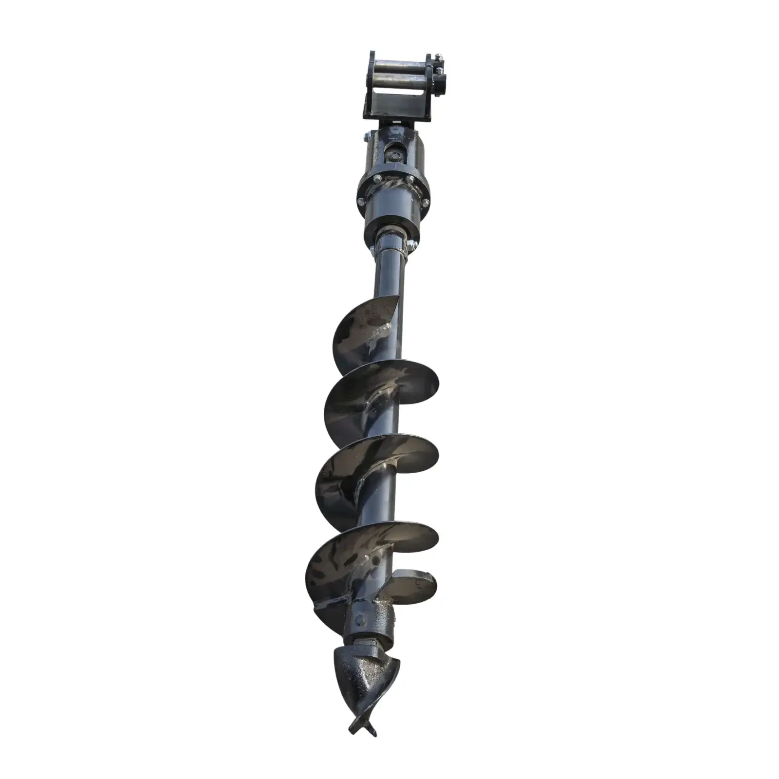Auger Attachment 7.9in Auger Bit Earth Drilling USA for TERROR XXV and other 2.1-3 Ton Mini Excavators