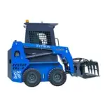 Heavy-Duty Solid Bottom Grapple Bucket for TYPHON STOMP X1300 & STOMP 509 Mini Skid Steers
