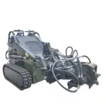 Skid Steer Loader Stump Grinder Attachment USA