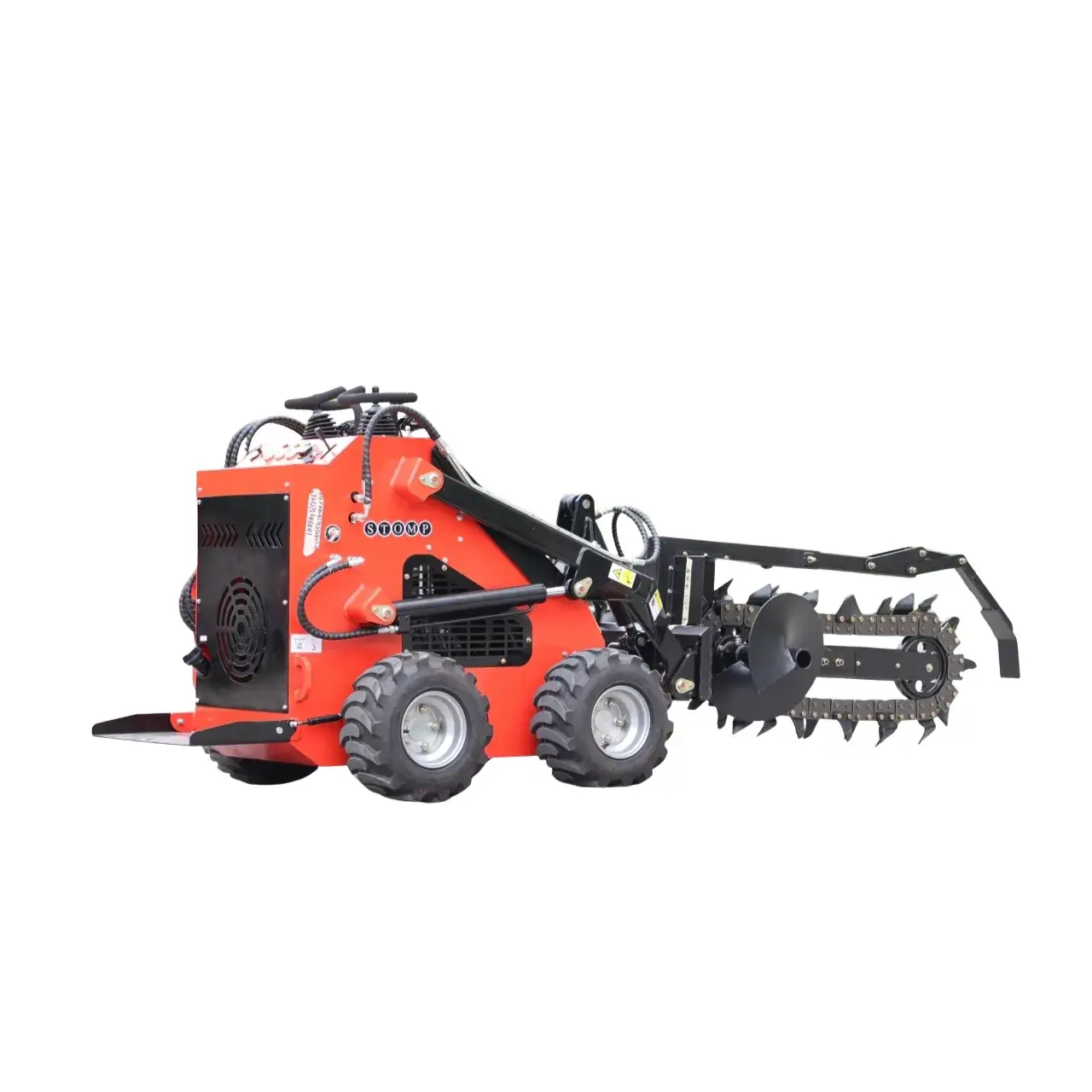 TYPHON Skid Steer Loader Trencher Attachment USA