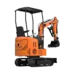 Typhon Tyrant X 1 Ton Mini Excavator with 13.5HP Briggs & Stratton Engine, Hydraulic Oil Cooler & Thumb Clip