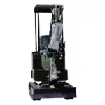 TYPHON TERROR X STORM Mini Excavator – 1 Ton Trench Digger with Canopy, Hydraulic Thumb Clip, Bucket USA