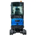 TYPHON 18 FLEX PRO 1.8 Ton Mini Excavator USA with 12 attachments