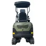 4,000 lb TYPHON TERROR XX Mini Excavator Rubber Track with Kubota D902 Diesel Engine USA