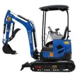 3,800 lb TYPHON TERROR XVII Mini Excavator Rubber Track with Kubota D902 Diesel Engine USA