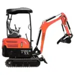 4,000 lb TYPHON TERROR XX Mini Excavator Rubber Track with Kubota D902 Diesel Engine USA