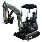 4,000 lb TYPHON TERROR XVIII Mini Excavator Rubber Track with Kubota Diesel Engine USA