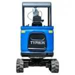 TYPHON TERROR X2 STORM Mini Excavator 2.5 Ton Diesel Kubota V1505 Engine USA