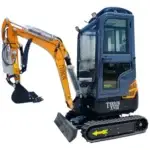 TYPHON TERROR XVIII Prestige 2 Ton Mini Excavator KUBOTA Diesel Engine USA