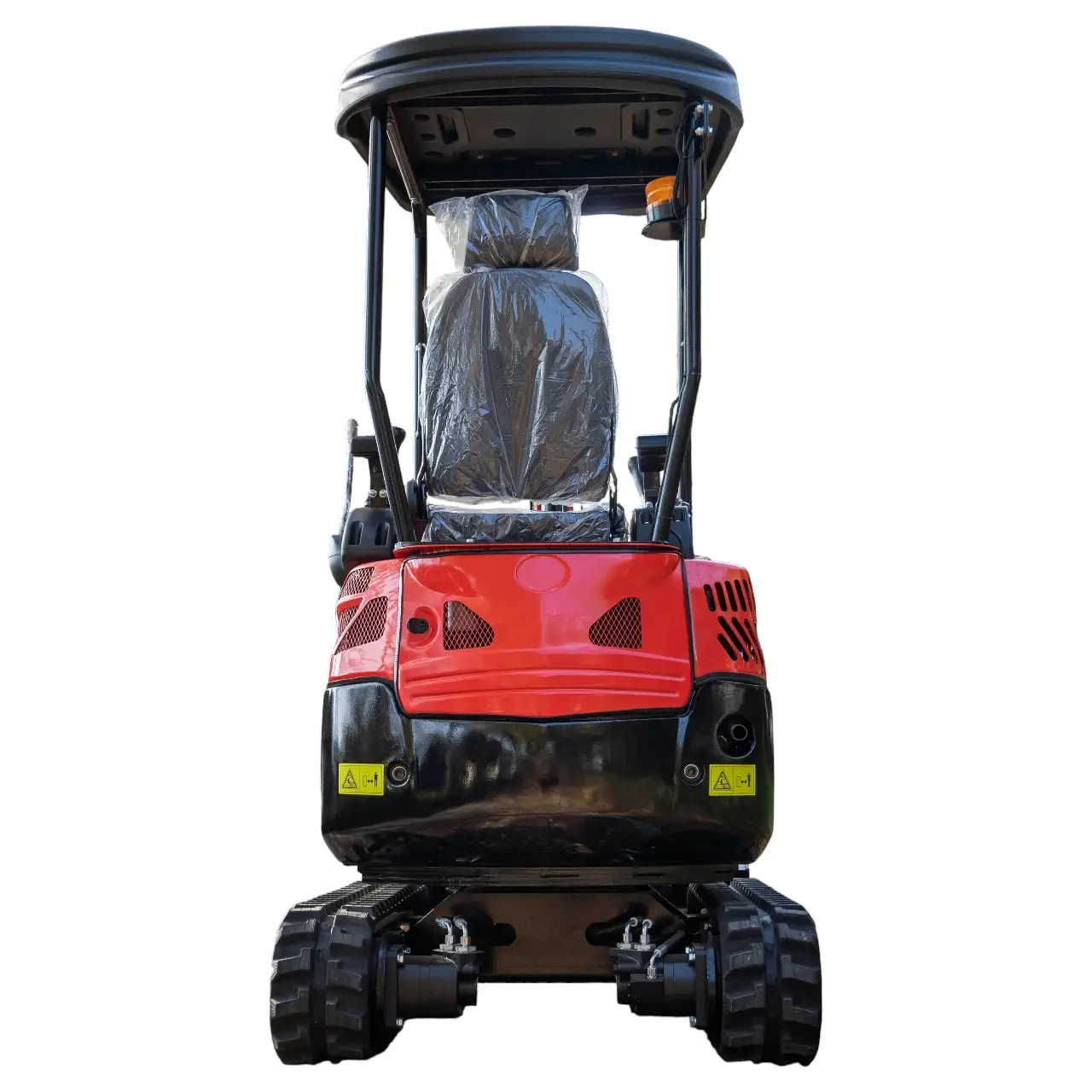 New 4,000 lb TYPHON Lux Mini Excavator Rubber Track with Kubota Diesel Engine USA