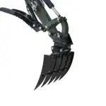 Mini Excavator Rake Compact Attachment General for for TERROR XXV and other 2.1-3 Ton Mini Excavators USA