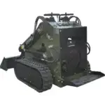 Skid-Steer Loader Tracked 22.1 HP Honda EPA Gasoline Engine for Gardens, Farming