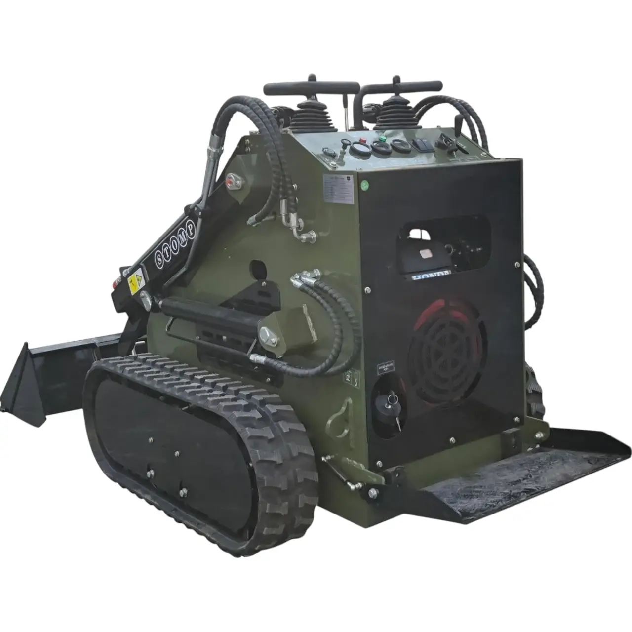 Skid-Steer Loader Tracked 22.1 HP Honda EPA Gasoline Engine for Gardens, Farming
