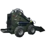 Skid-Steer Loader Wheeled 22.1 HP Honda EPA Gasoline Engine for Gardens, Farming