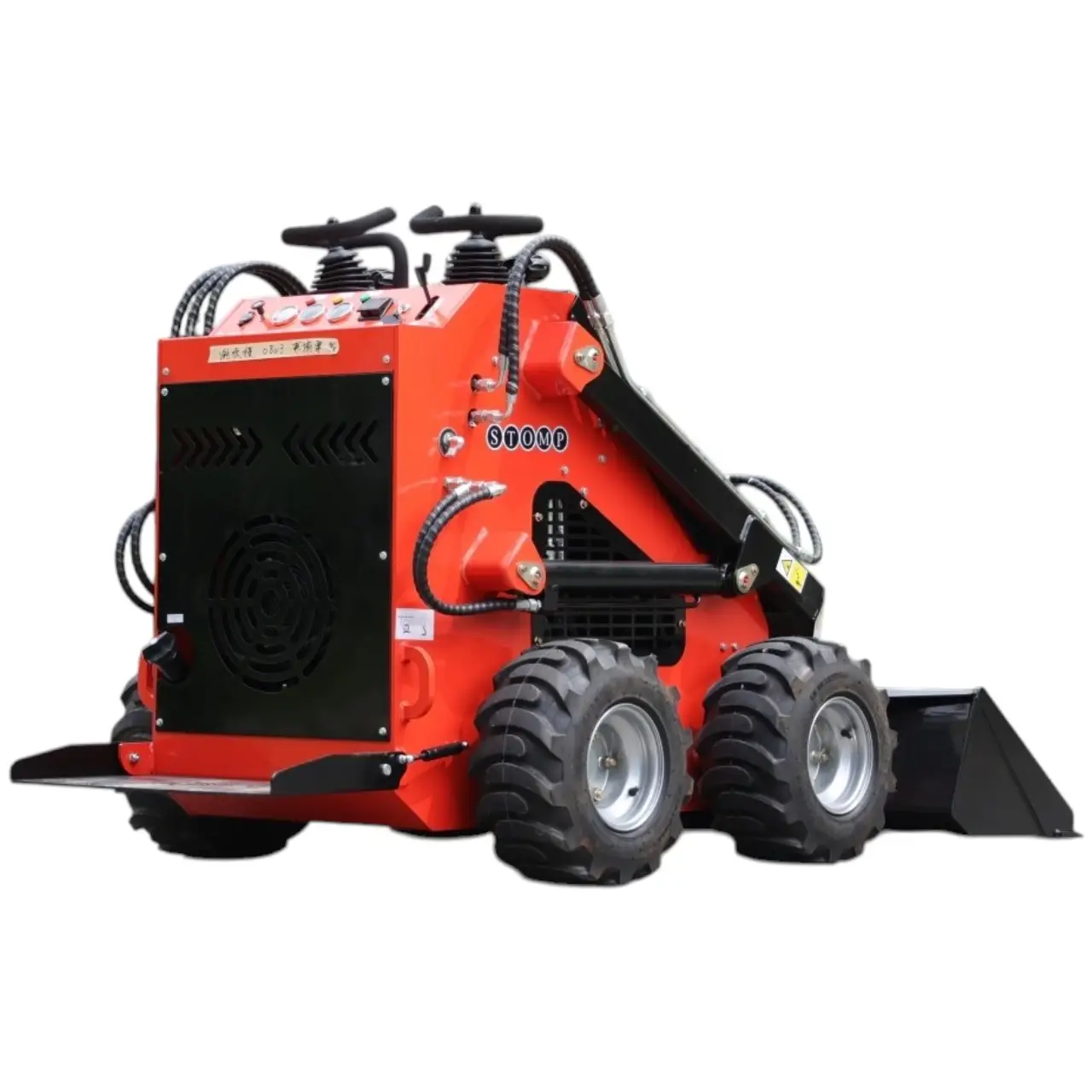 Brand New TYPHON STOMP 1,800lbs Mini Skid Steer 23.5HP Wheel Gas EPA B & S Engine USA