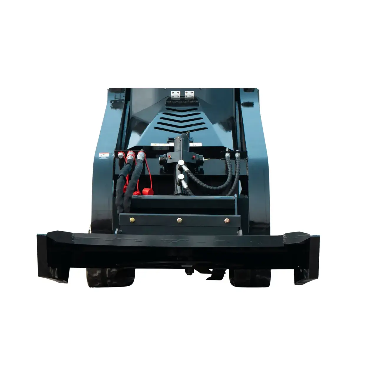 Heavy-Duty 3-Blade Hydraulic Brush Mower Attachment for TYPHON STOMP X1300 & STOMP 509 Mini Skid Steers