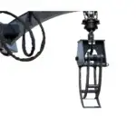 360° Hydraulic Rotary Wood Grabber for TYPHON STOMP X1300 & STOMP 509 Mini Skid Steers