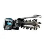 800mm Hydraulic Chain Trencher Attachment for TYPHON STOMP X1300 & STOMP 509 Mini Skid Steers
