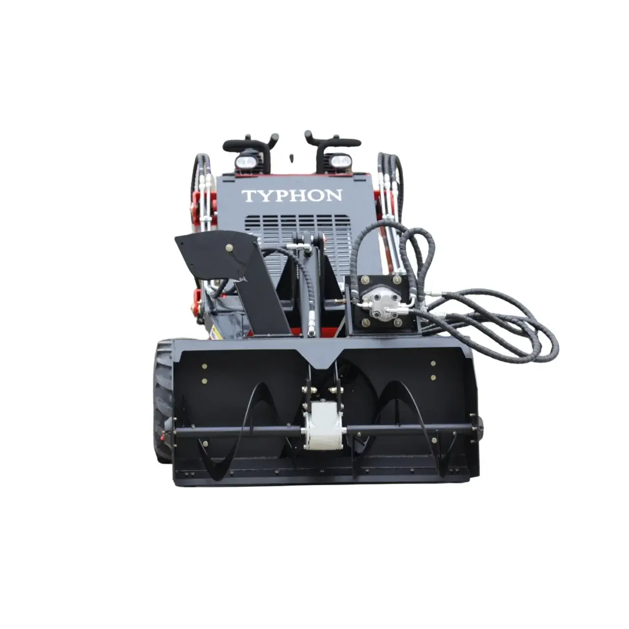 TYPHON Skid Steer Loader Snow Blower Attachment USA