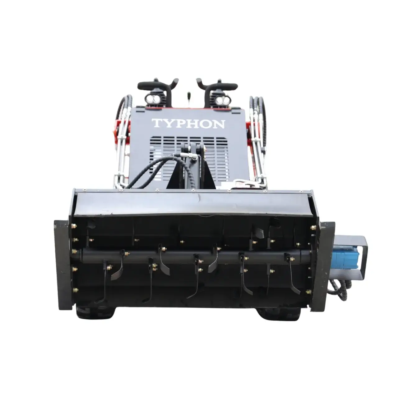 Skid Steer Loader Rotary Plow Tiller Attachment USA