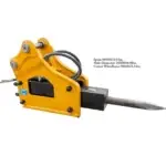 TYPHON Attachments Hydraulic Break Hammer Attachment for Mini Digger USA