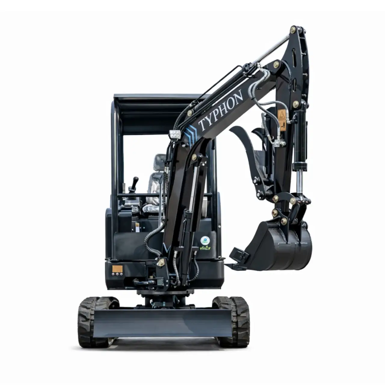 TYPHON TERROR X2 Max Canopy Mini Excavator Powerful 2.5 Ton Compact Machine with Yanmar Engine Advanced Hydraulic System