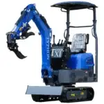 TERROR XI Mini Excavator Digger 13.5hp Gas B&S EPA Engine with 13 Attachments