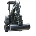 1000mm Leveling Bucket Attachment Digging Bucket USA For TERROR XXV and other 2.1-3 Ton Mini Excavators