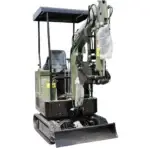 TYPHON TERROR XV STORM Mini Excavator – 1.05 Ton Trench Digger 13.5hp B&S EPA Engine USA