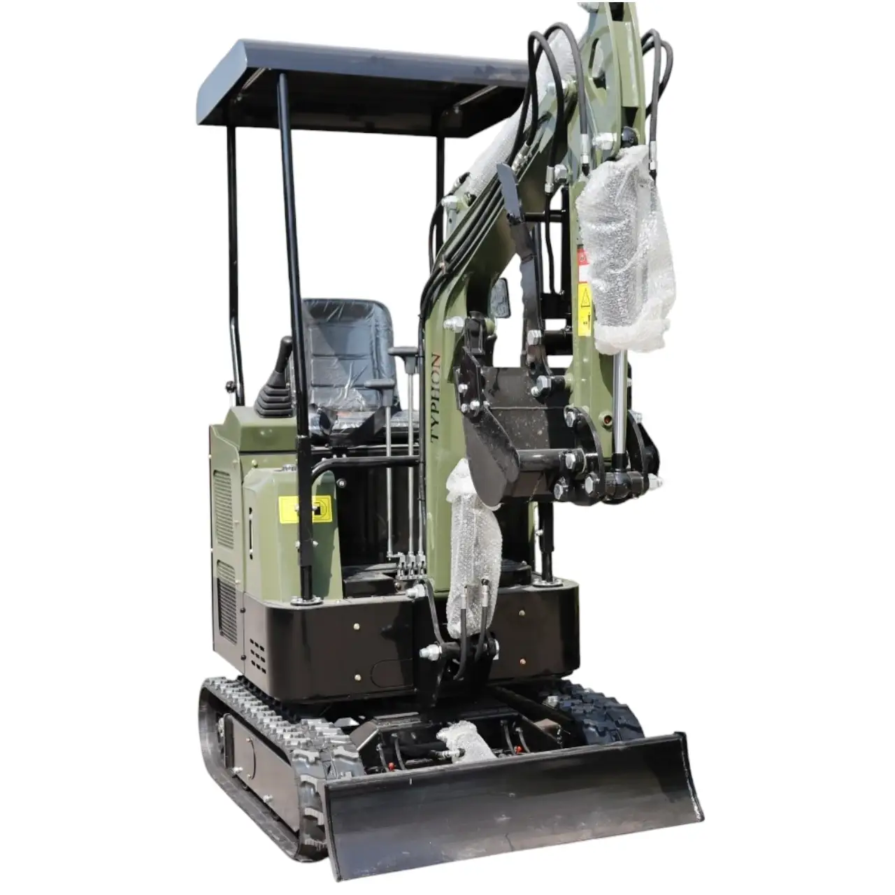 TYPHON TERROR XV STORM Mini Excavator – 1.05 Ton Trench Digger 13.5hp B&S EPA Engine USA
