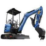 3,800 lb TYPHON TERROR XVII Mini Excavator Rubber Track with Kubota D902 Diesel Engine USA