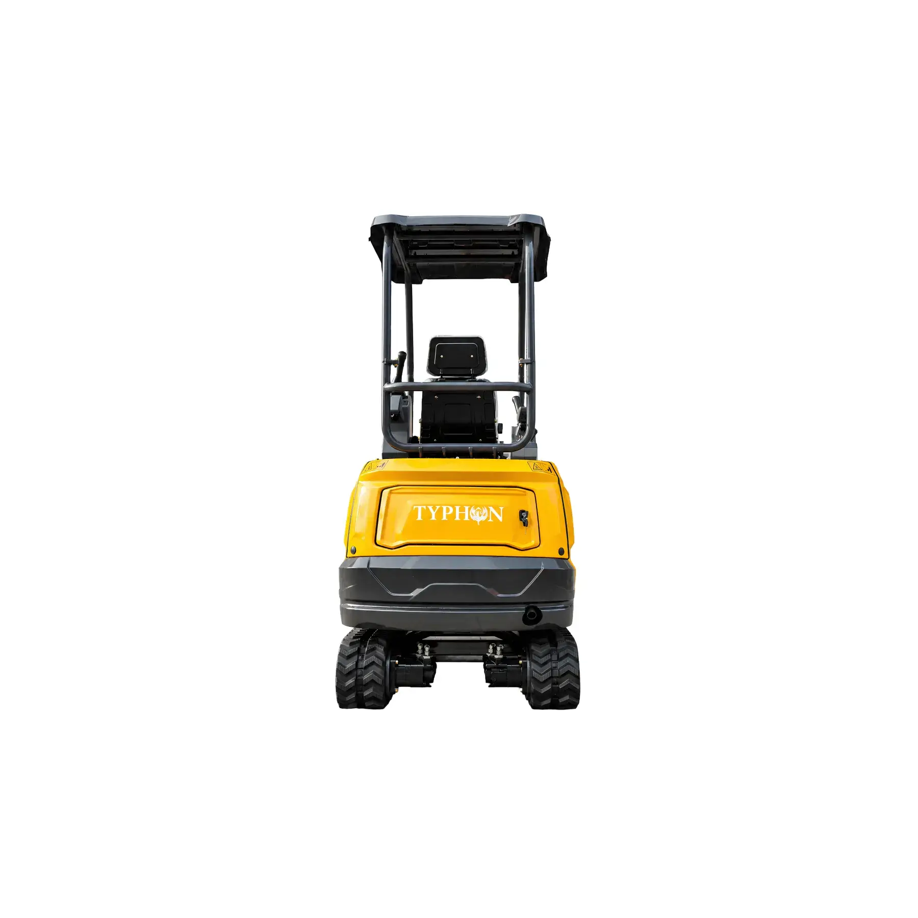 TYPHON TERROR XVII PRO 3800 lb Mini Excavator, Kubota D902 Diesel, Hydraulic Thumb, Pilot Controls, 14kN Dig Force