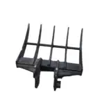 Mini Excavator Attachment Rake 22" Wide TYPHON Attachments For 2-3.5 ton Diggers For TERROR X2 PRO