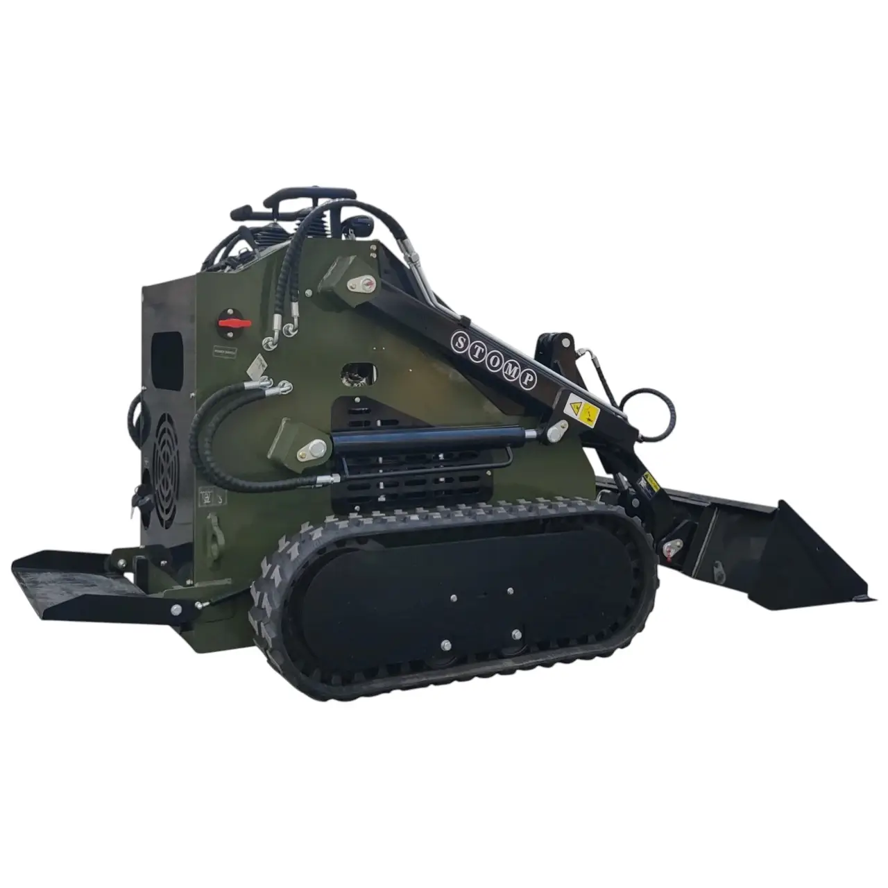 Skid-Steer Loader Tracked 22.1 HP Honda EPA Gasoline Engine for Gardens, Farming