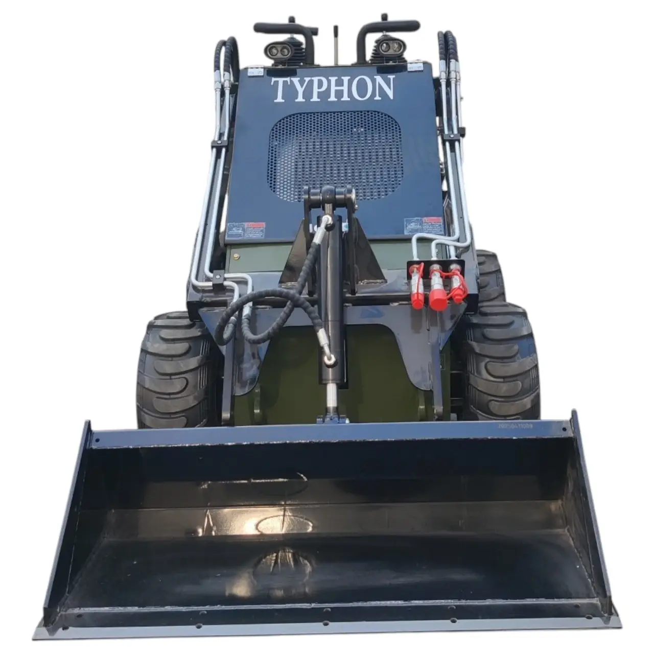 Skid-Steer Loader Wheeled 22.1 HP Honda EPA Gasoline Engine for Gardens, Farming