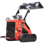 Skid-Steer Loader Tracked 22.1 HP Honda EPA Gasoline Engine for Gardens, Farming