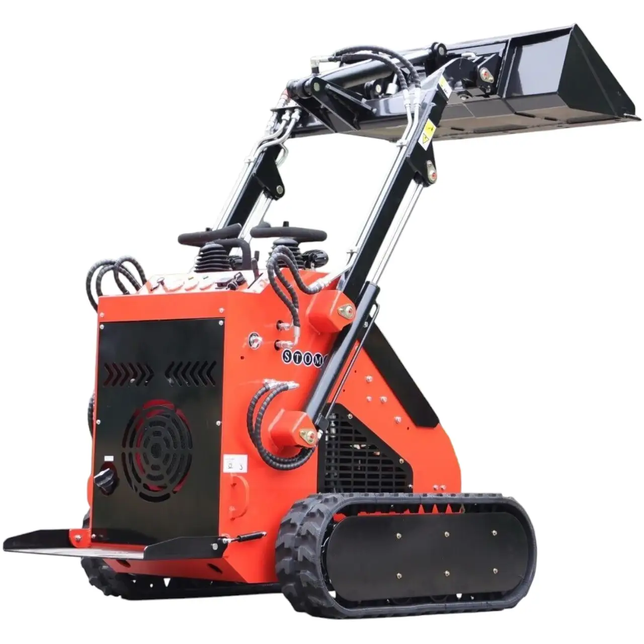 Skid-Steer Loader Tracked 22.1 HP Honda EPA Gasoline Engine for Gardens, Farming