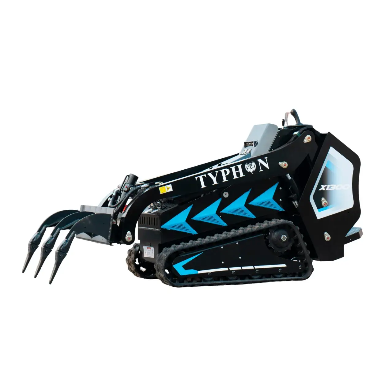 NEW TYPHON STOMP X1300 & STOMP 509 Mini Skid Steer Ripper Attachment 3 Tooth