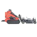 Skid Steer Loader Lawn Mower Attachment USA
