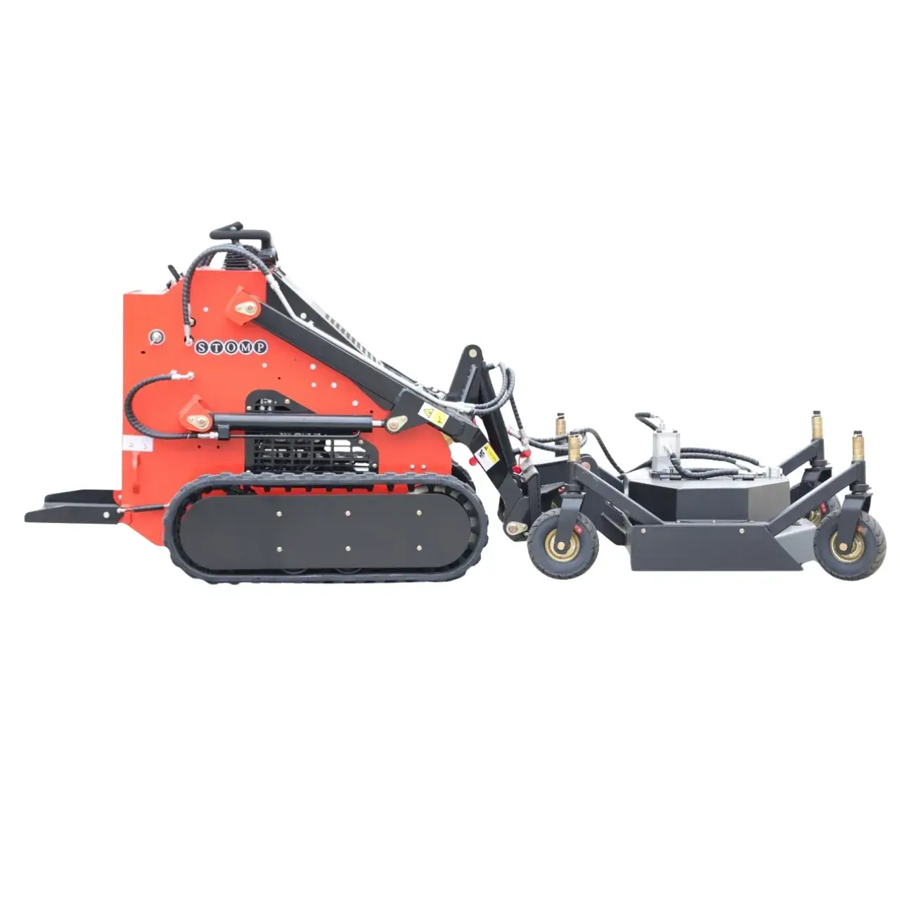 Skid Steer Loader Lawn Mower Attachment USA
