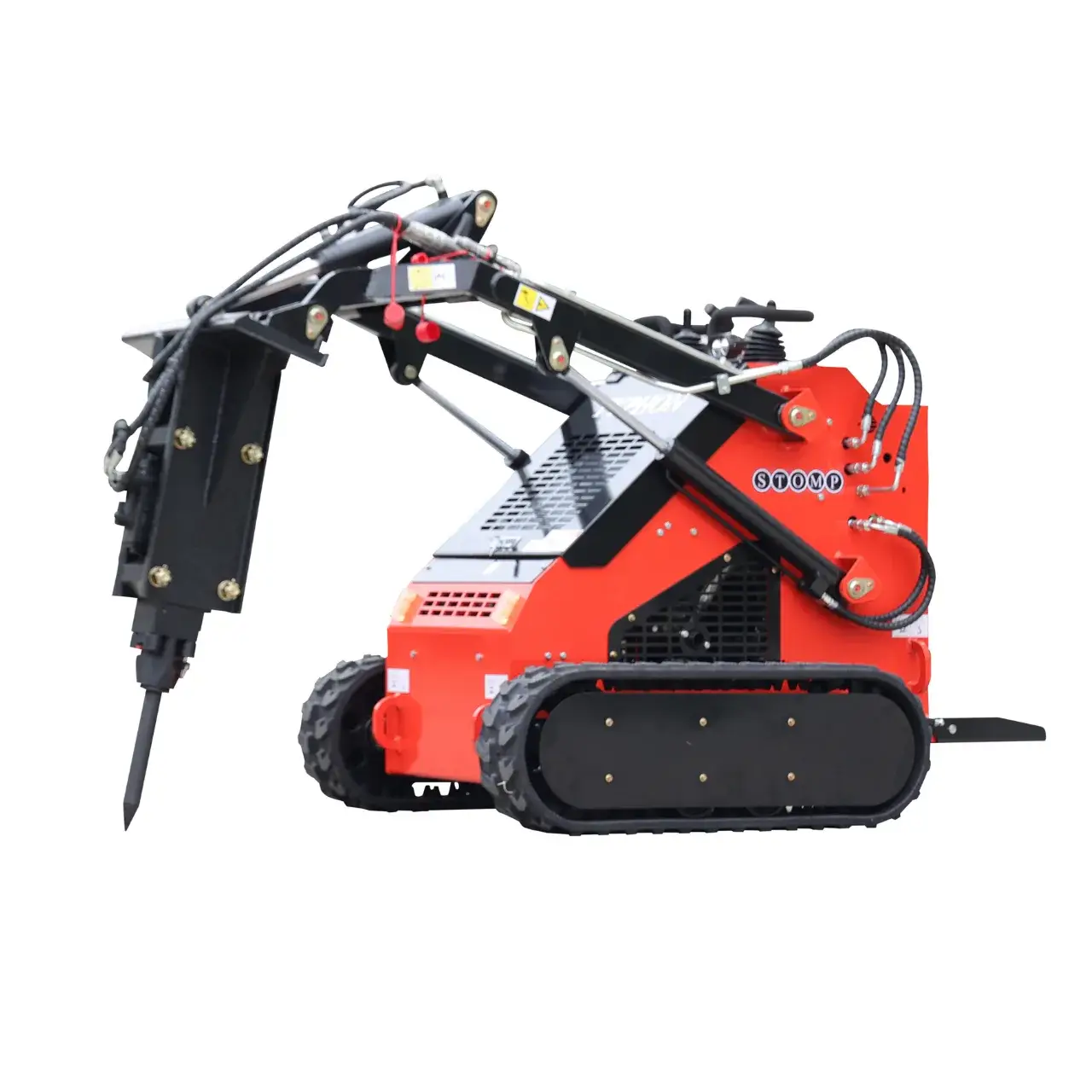 Skid Steer Loader Hydraulic Hammer Concrete Breaker Attachment USA