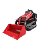 Brand New TYPHON STOMP V900 1.4 Ton Mini Track Loader Featuring Dual Auxiliary Hydraulics & Kubota D1105 25HP USA Engine