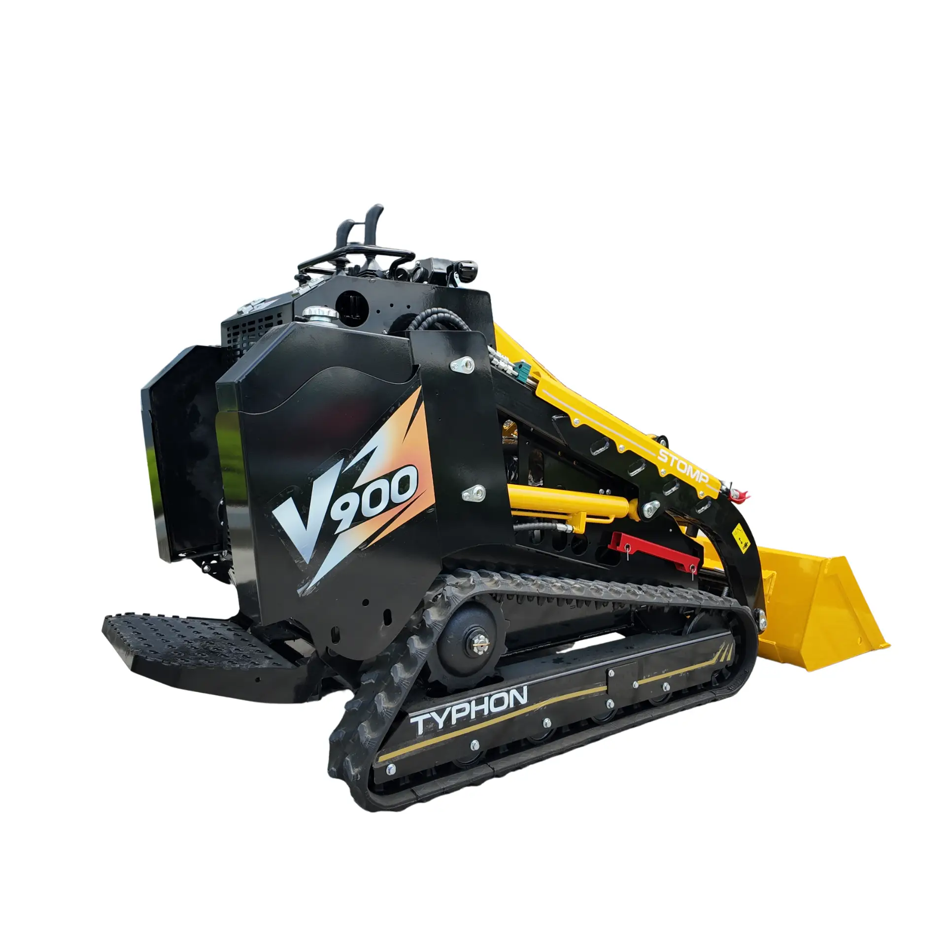 Brand New TYPHON STOMP V900 1.4-Ton Compact Track Loader with 25HP Kubota Diesel Engine 1,102 lb Max Load