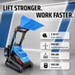 Brand New TYPHON STOMP V900 Mini Track Loader Kubota D1105 25HP Diesel Stand-On Skid Steer EPA / EU Stage V