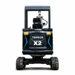 TYPHON TERROR X2 Max Canopy Mini Excavator Powerful 2.5 Ton Compact Machine with Yanmar Engine Advanced Hydraulic System